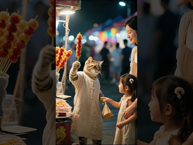 #cat  "The quietest stall in the night market sells the sweetest treats."