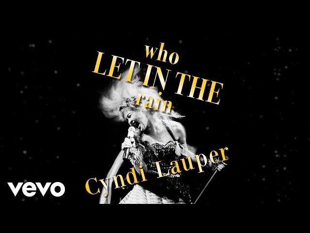 Cyndi Lauper - Who Let In The Rain (Let The Canary Sing Edit)