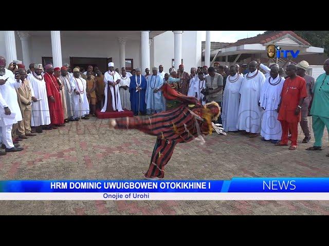 Esan Traditional Ruler Visits Oba Of Benin, Solicits For 2024 Governorship Position