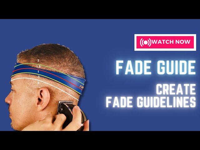 Perfect Fade Self-Haircut In 2 Minutes using the Fade Guide