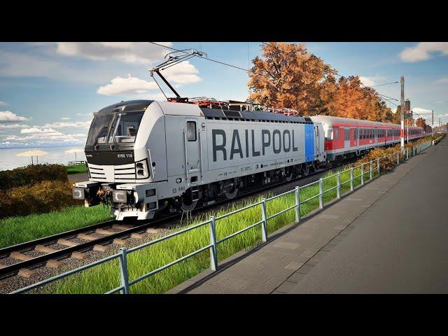 Train Sim World 4 BR 193 VECTRON passenger service free room