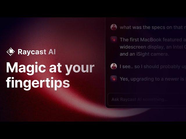 Raycast AI: The magic of AI, right on your Mac