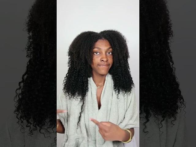 Wash Day- Kinky Curly Micro Links | Defined Wash N Go ‍ #microlinks #washday