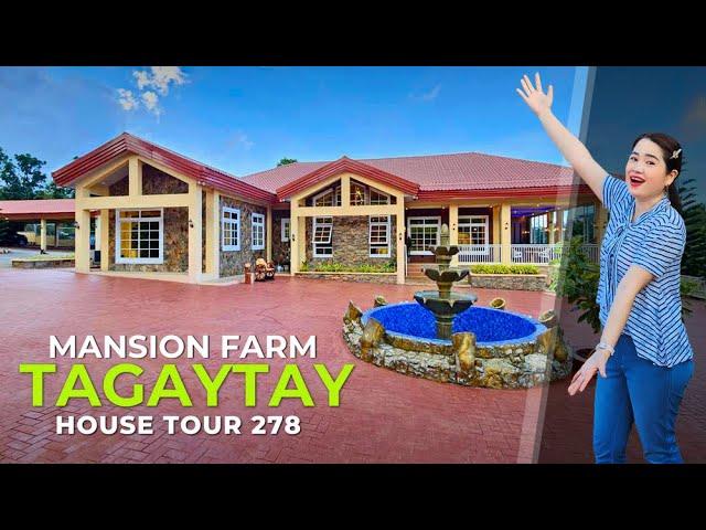 Furnished Mansion Farm Tagaytay: A Luxurious Hidden Paradise that you can own now. House Tour  278