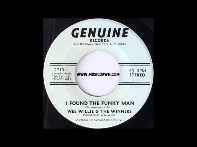 Wee Willie & The Winners - I Found The Funky Man [Genuine Records] 1971 Deep Funk 45