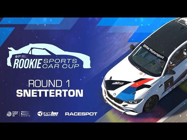 Motorsport UK Rookie Sportscar Cup on iRacing | Round 1 at Snetterton