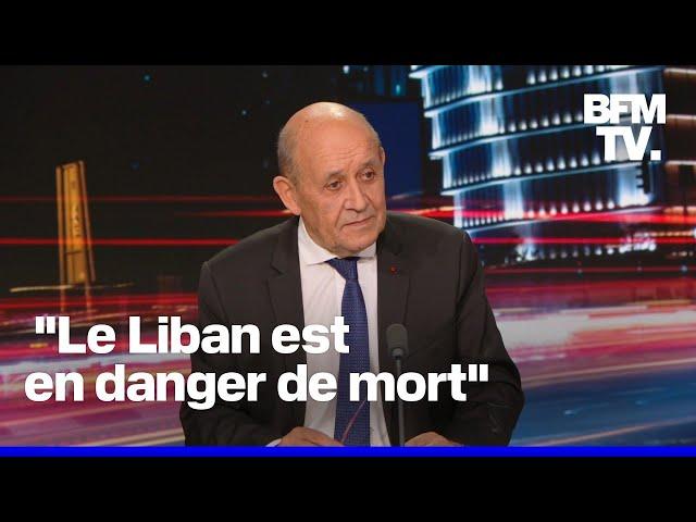 Gaza, Israël, Liban, Trump… l'interview en intégralité de Jean-Yves Le Drian