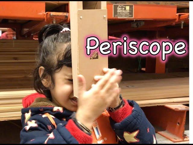 How to make Periscope ? Kids Workshop at Home Depot | Zip Zap Zoo