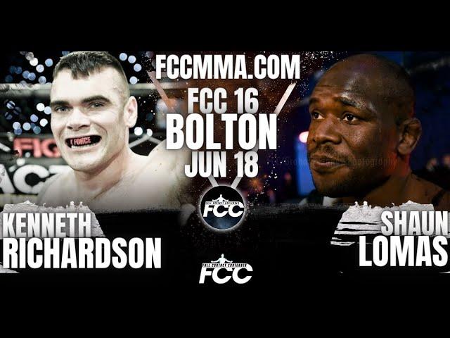 Kenneth "K-Force" Richardson vs Shaun "The Legend" Lomas | FCC 16 FULL FIGHT #MMA