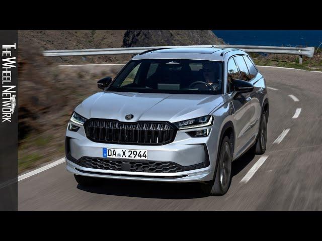 2024 Skoda Kodiaq Sportline 4x4 | Brilliant Silver | Driving, Interior, Exterior