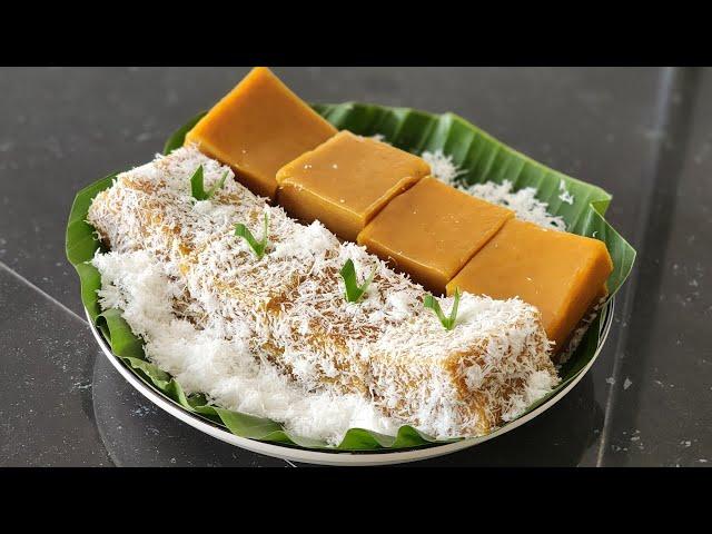 Resep kue kaswi gula merah, lembut, kenyal dan legit