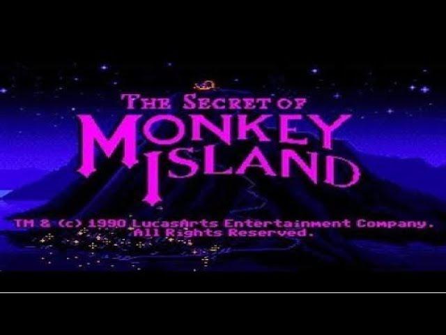 The Secret Of Monkey Island (Pc/Dos) Walkthrough No Commentary