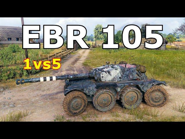 World of Tanks Panhard EBR 105 - 9 Kills 8,6K Damage