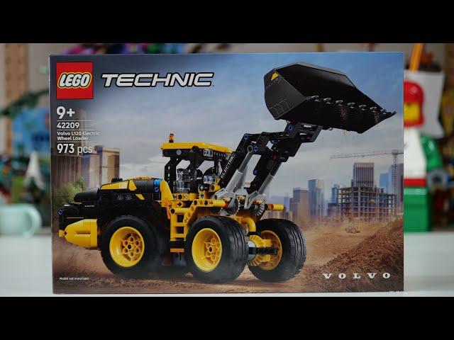 LEGO Technic 42209 Volvo L120 Electric Wheel Loader Speed Build