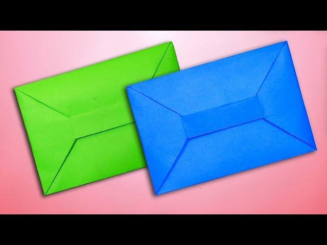 How to Make Super Easy Origami Envelope Without Glue Tape and Scissor