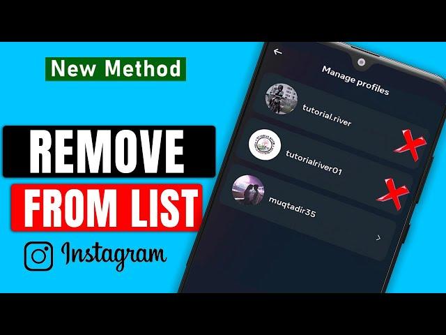 How to Remove an Instagram Account from Your Account List 2025