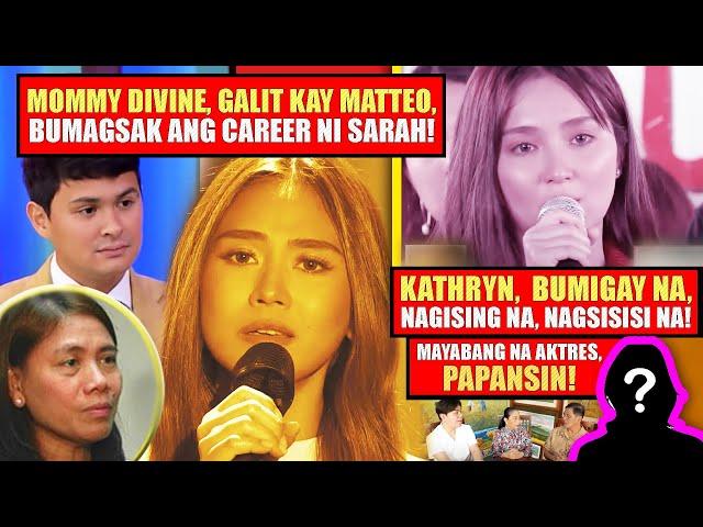 SARAH, MALIGAYA KAY MATTEO, PERO ANYARE SA CAREER?KATHRYN, NAKAWALA SA HAWLA NI DANIEL!