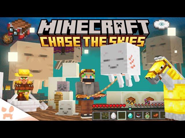MINECRAFT CHASE THE SKIES UPDATE OUT NOW – HAPPY GHAST, LOCATOR BAR, + 100 NEW CHANGES!