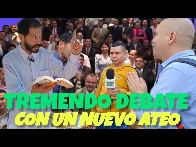 TREMENDO DEBATE BÍBLICO ATEO RETA AL TEOLOGO DE LAS CALLES HOMBRE DICE QUE DIOS ES MALO #debatebibli