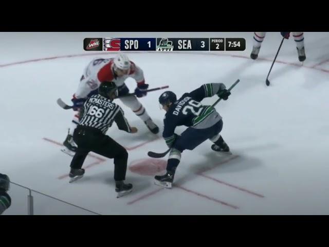 Jared Davidson Highlights (shift by shift) 10-19-21