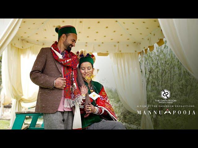 MANNU & POOJA || KINNAUR WEDDING HIGHLIGHT 22ND JUNE 2023|| THE DARKROOM PRODUCTIONS||