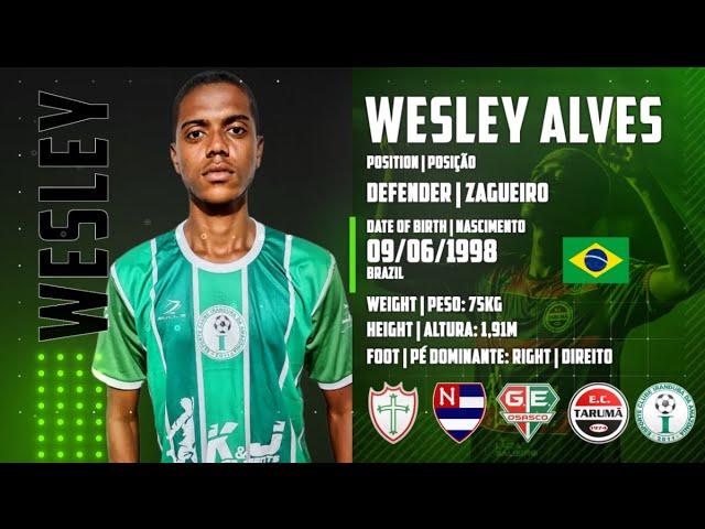 Wesley Alves - Defender - Check Soccer