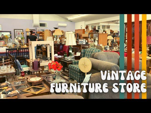 VINTAGE FURNITURE STORE WALK THROUGH