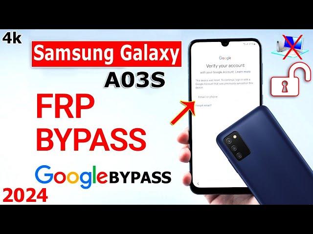 Samsung A03s Frp Bypass Android 13 Without Pc 2024  Samsung A03s Frp Bypass Talkback Not Working 