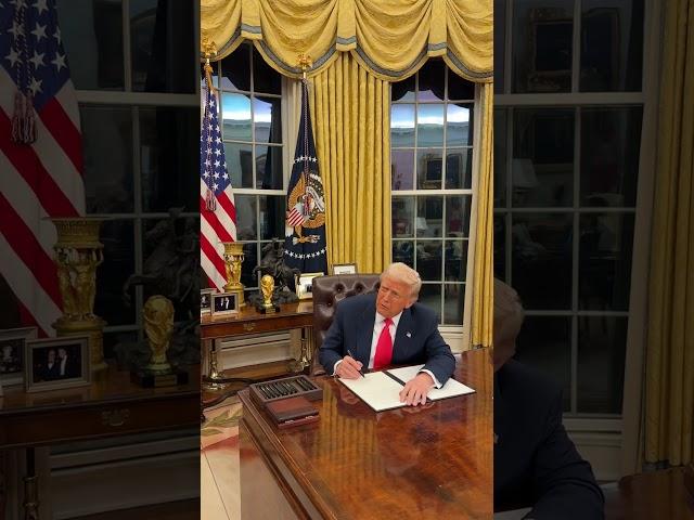 Donald Trump signs executive order for Strategic Bitcoin Reserve! #bitcoin