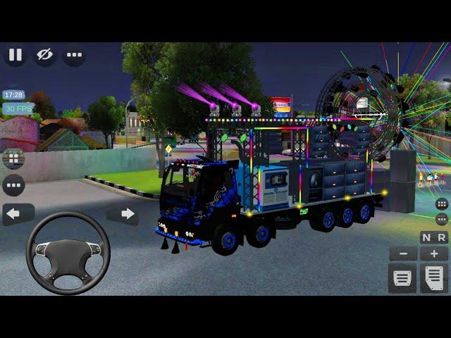 Big Indian DJ Truck ! Dj Truck Game ! Dj truck mod ! Dj truck party ! Hindi Bollywood Remix DJ Song