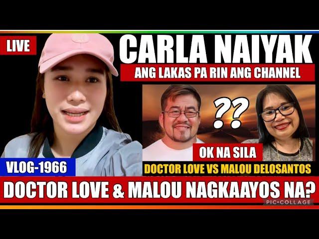 ⭕️ CARLA BAKIT NGA BA UMIYAK? EDCY KAILAN PWEDENG REACTIONAN? DOCTOR LOVE & MALOU NAGKAAYOS NA️