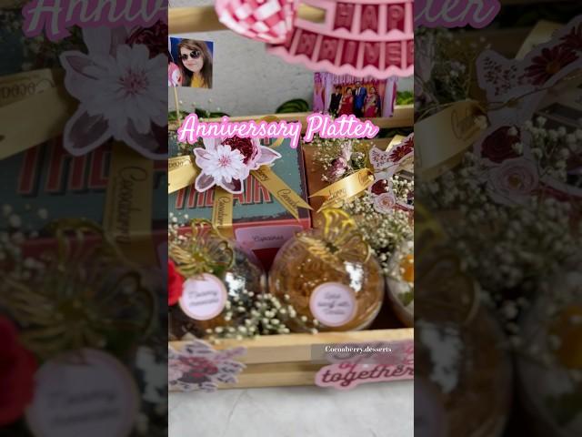  Anniversary Platter  #ytshorts #trendingshorts #shortsfeed #viralshort #celebration #cake