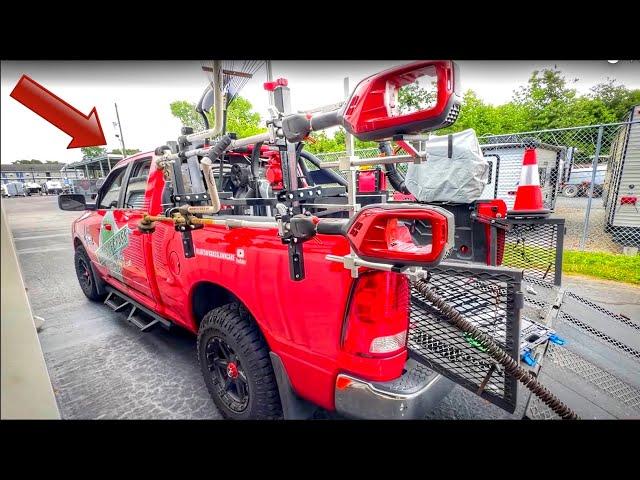 Best 2023 Lawn Care SetUp UPDATED | New lawn mowing trailer racks on my 2023 lawn trailer setup