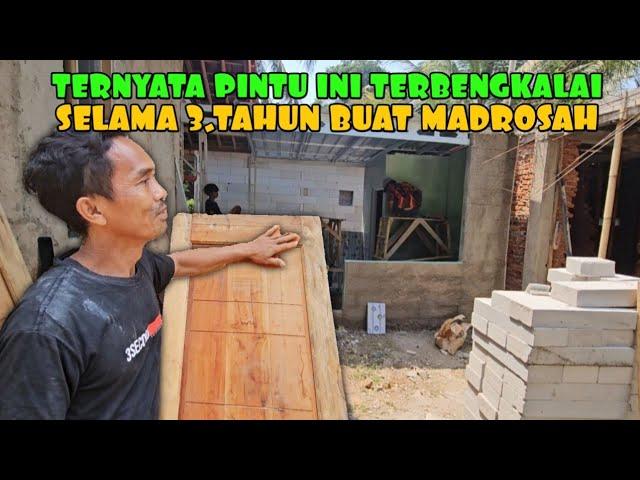 MENUJU FINISING PENGERJAAN JAMBAN/MCK BAGAIMANA SELANJUTNYA PEMBUATAN MADROSAH ATAU BADAN MASJID .??