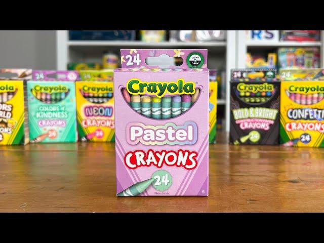 Pastel Crayons: New Crayons from Crayola!