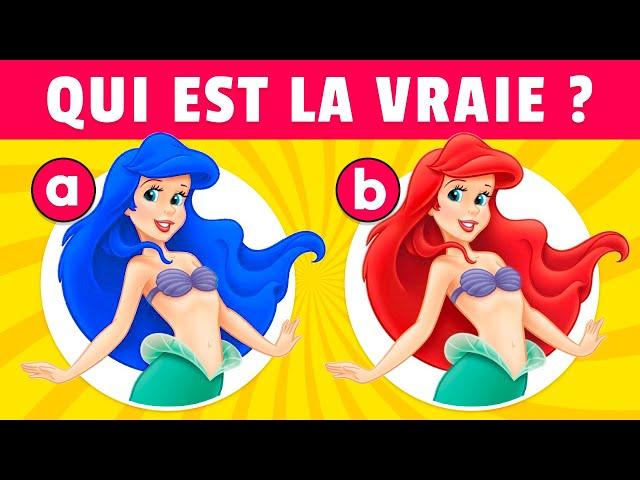 Devine le VRAI personnage DISNEY ️ | Quiz Disney 