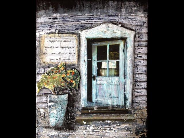 Mixed Media An Open Door