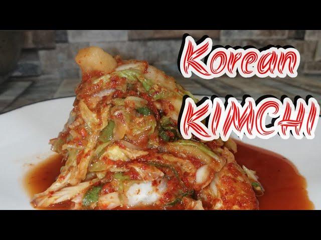 KOREAN KIMCHI EASIEST RECIPE