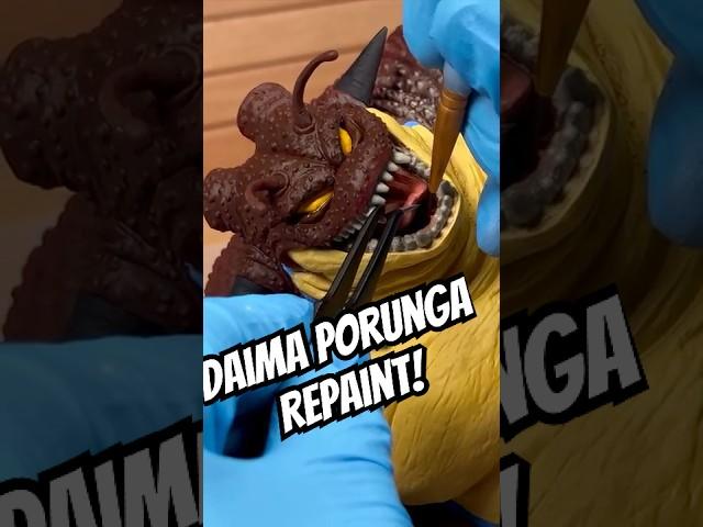 I repainted a $500 Porunga to his Dragon Ball Daima look! #dragonball #porunga #shenron