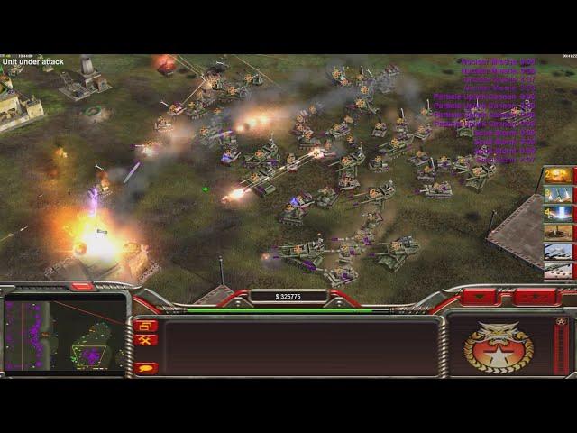 Boss - Command & Conquer Generals Zero Hour - 1 vs 7 HARD Random Gameplay