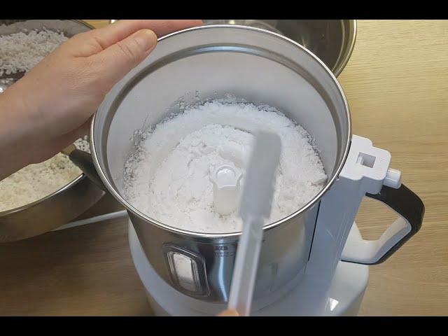 How to make rice flour at home : 집에서 쌀가루 만들기