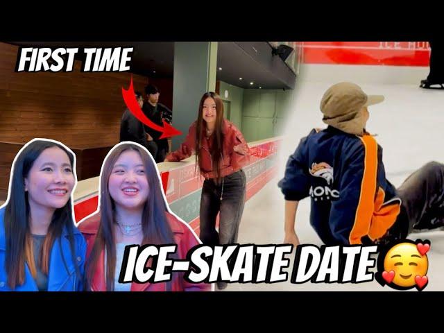 ICE - SKATE DATE FOR THE FIRST TIME ~ Delhi ~ Xorem & Gracy