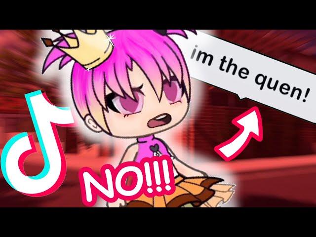 Gacha Life Tik Tok CRINGE: The "Queen of Tiktok"