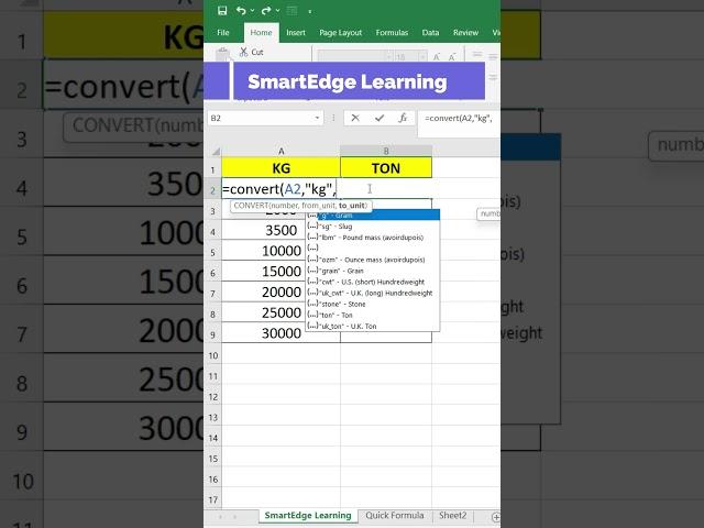 KG to Ton in Excel: Advanced Tips & Tricks You NEED to Know