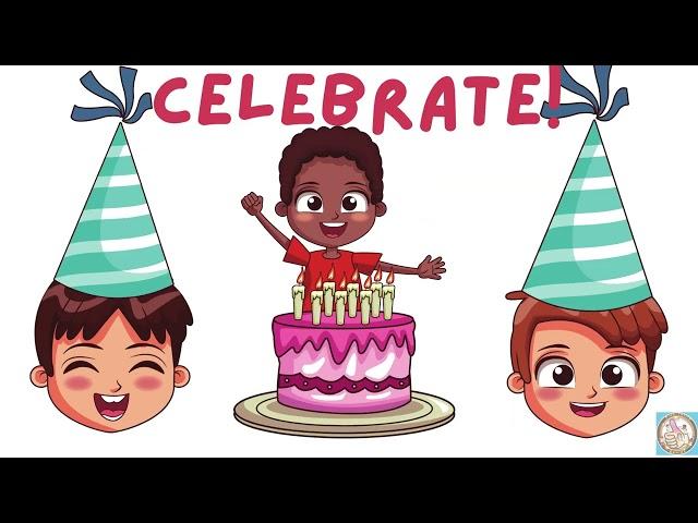 Happy Birthday  Song and Video in English and Spanish