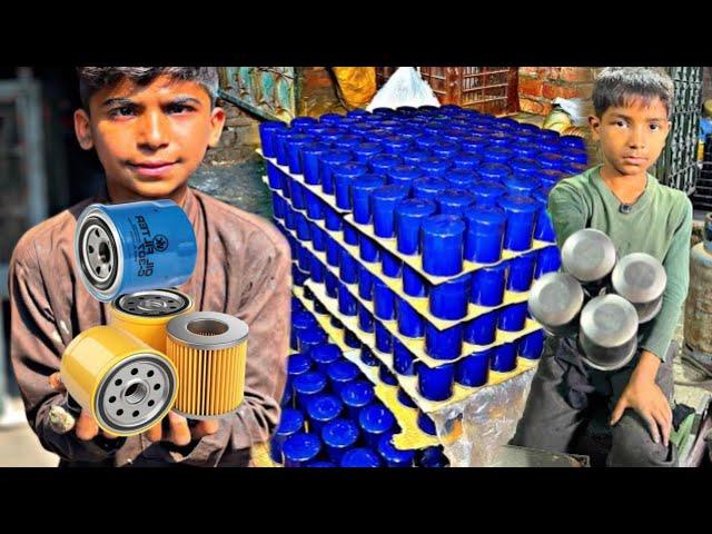 How Car Oil Filters are Manufactured || Amazing Manufacturing Process of Oil Filters