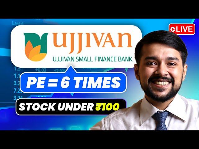 Ujjivan Small Finance Bank Share Analysis | Stock under ₹100 Rupees | Harsh Goela