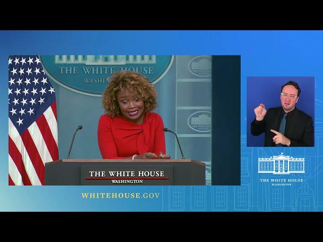 12/06/24: Press Briefing by Press Secretary Karine Jean-Pierre