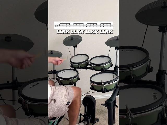 Donner DED-500 Electronic Drum Set Review: try this kick exercise 100BPM by@Theryanprim