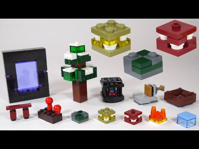 LEGO Minecraft 2015 Sets - New Blocks, Items, Plants, etc.